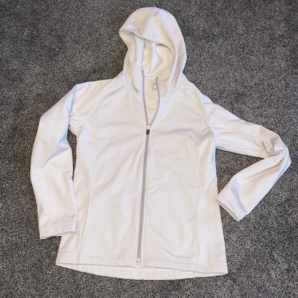 Size Medium Cream Jacket very warm